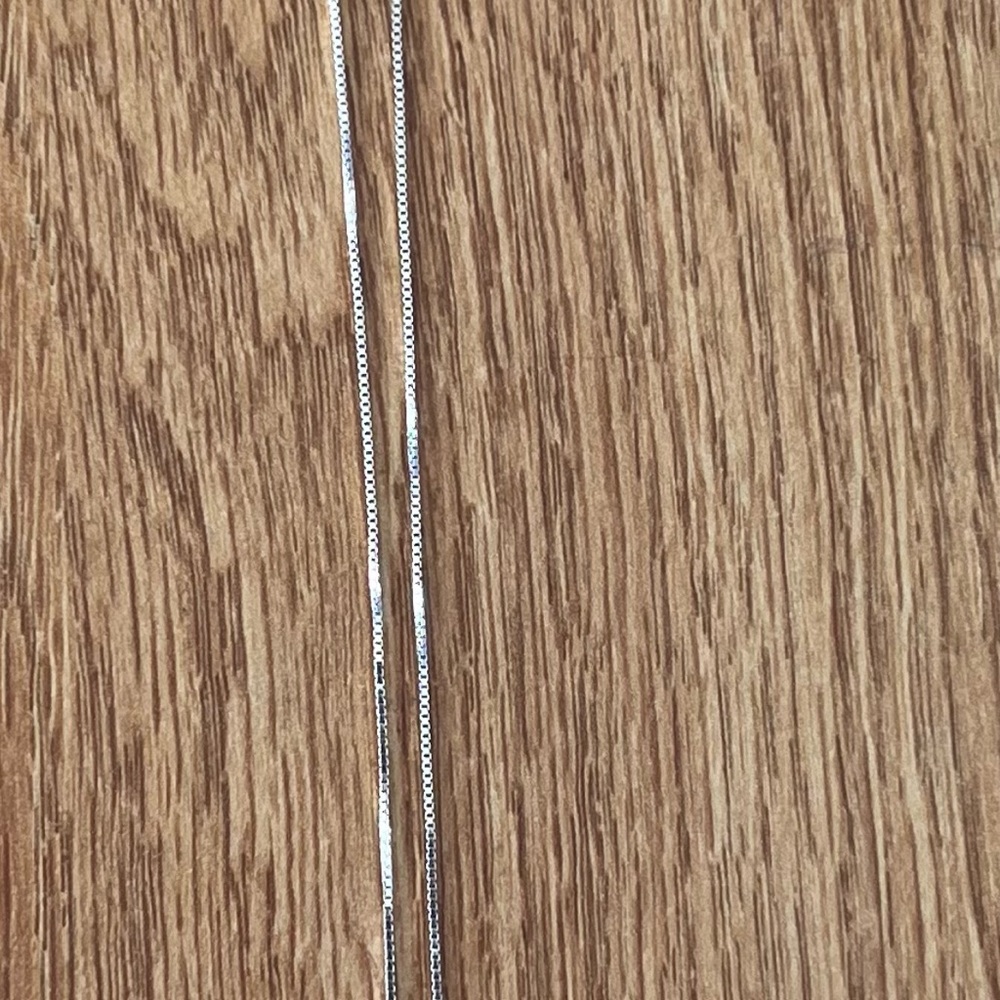 Helzberg silver necklace